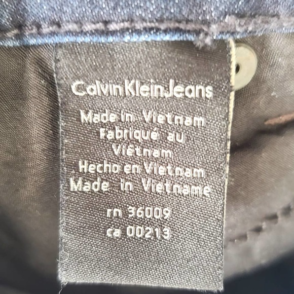 Calvin Klein Women's Curvy Boot Jeans Size 32/14 - Picture 13 of 13